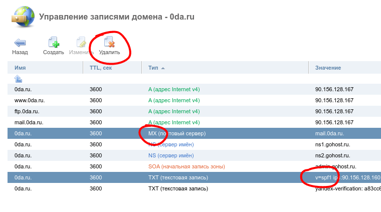 Подключение домена к Яндексу