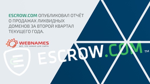 Продажи доменов за второй квартал - подъём или спад?